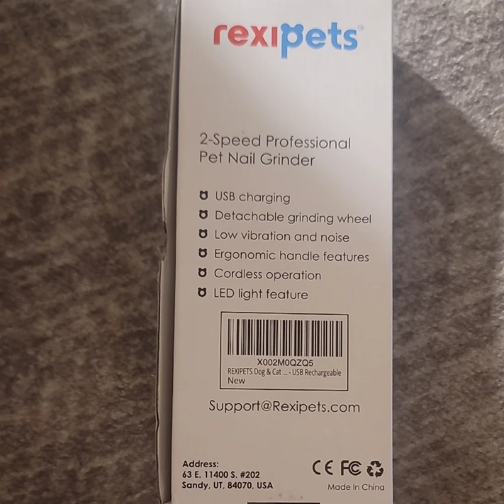 White Small Pet Grooming Tool by Rexipets